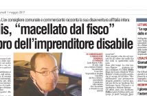 CarloFilippoFollis.name – La Voce di Chivasso parla della vicenda narrata nel libro “Imprenditore Disabile macellato dal Fisco italiano”